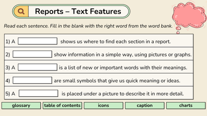 Grade 2 - Ontario Language - Google Lesson Slides - Full Year Bundle