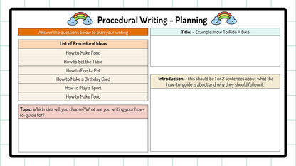 Grade 2 - Composition (Writing) Unit - Ontario Language - Lesson/Workbook Bundle