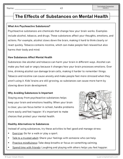 BC Health Curriculum - Grade 5 - FULL YEAR BUNDLE