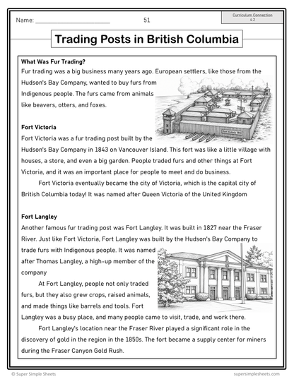 Grade 4 - BC Social Studies - Full Year Bundle - Updated in 2026