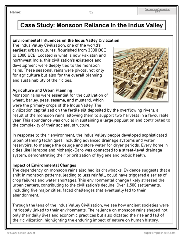Manitoba - Grade 8 Social Studies - FULL YEAR BUNDLE – Super Simple Sheets