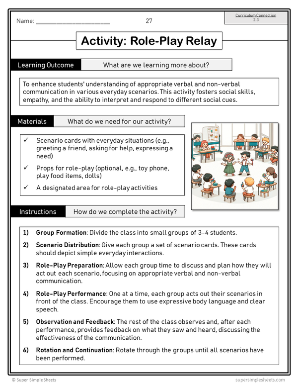 Manitoba Grade 1 Language Arts ELA - FULL YEAR BUNDLE – Super Simple Sheets