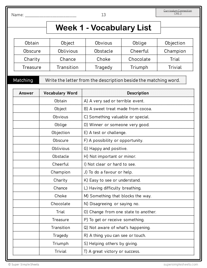 BC Grade 5 Language Arts ELA FULL YEAR BUNDLE Super Simple Sheets Bc grade 5 language arts ela full year bundle super simple sheets