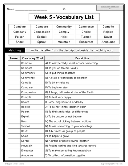Nova Scotia Grade 5 Language Arts ELA - FULL YEAR BUNDLE