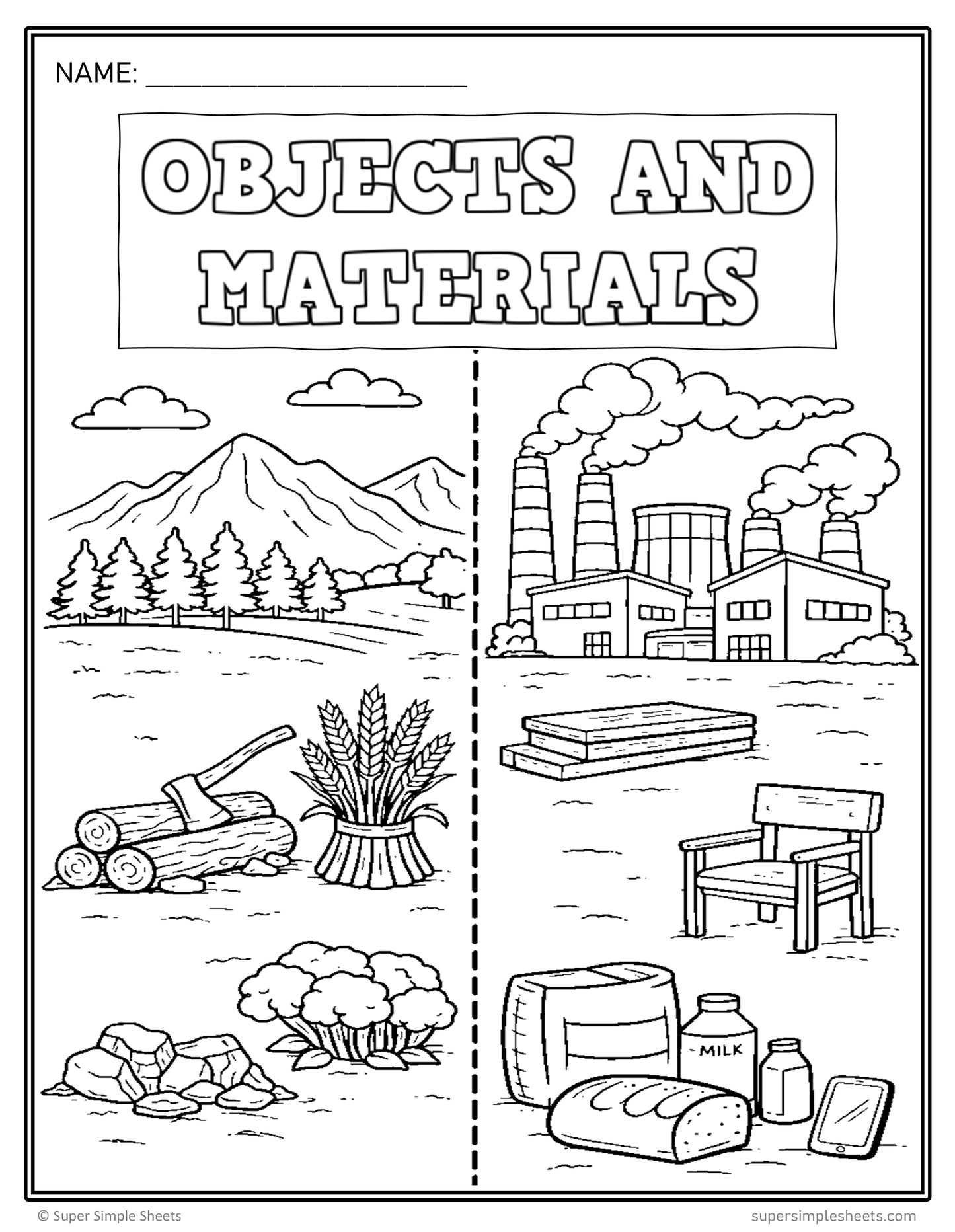 Grade 2 - Matter Unit - Alberta Science - Lesson/Workbook Bundle