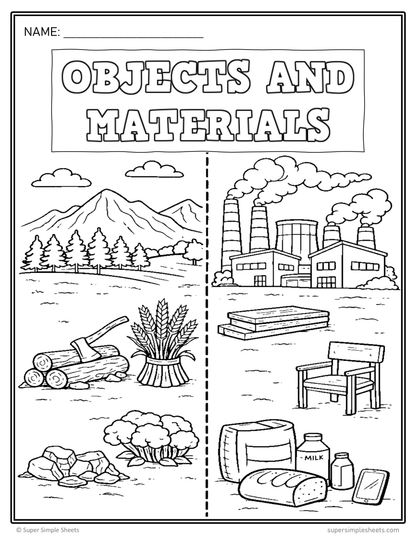 Grade 2 - Matter Unit - Alberta Science - Lesson/Workbook Bundle