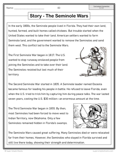 Florida - Grade 4 Social Studies - FULL YEAR BUNDLE