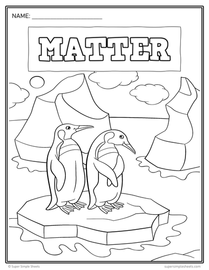 Grade 6 - Matter Unit - Alberta Science - Lesson/Workbook Bundle