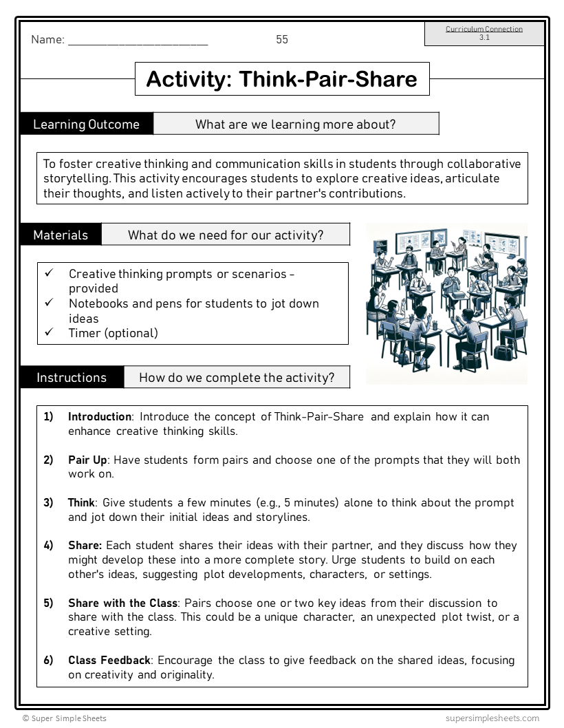 Manitoba Grade 7 Language Arts ELA - FULL YEAR BUNDLE – Super Simple Sheets