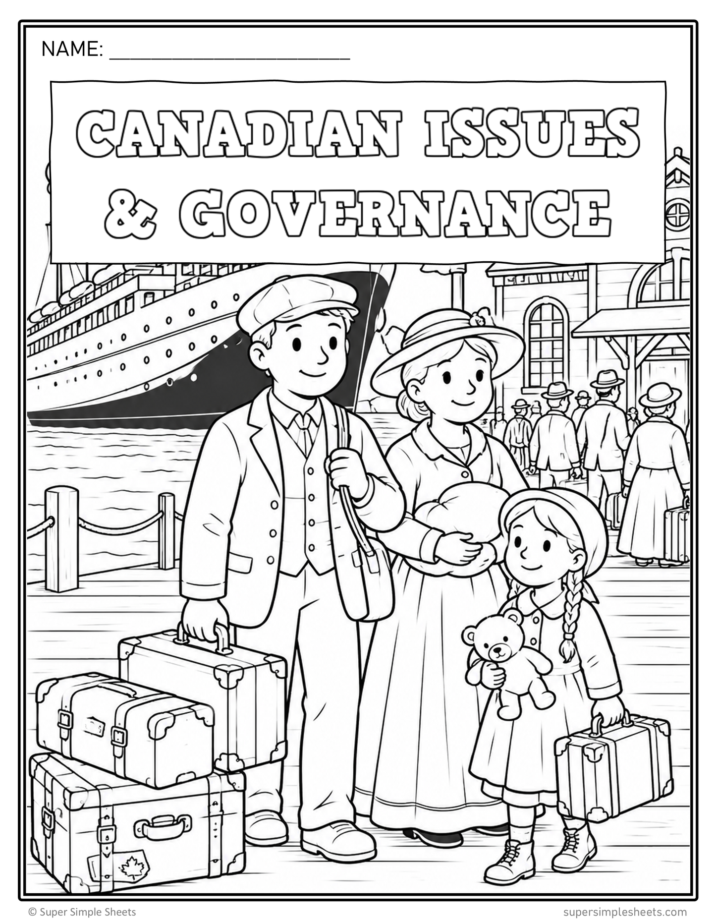 Grade 5 - BC Social Studies - Full Year Bundle - Updated in 2026