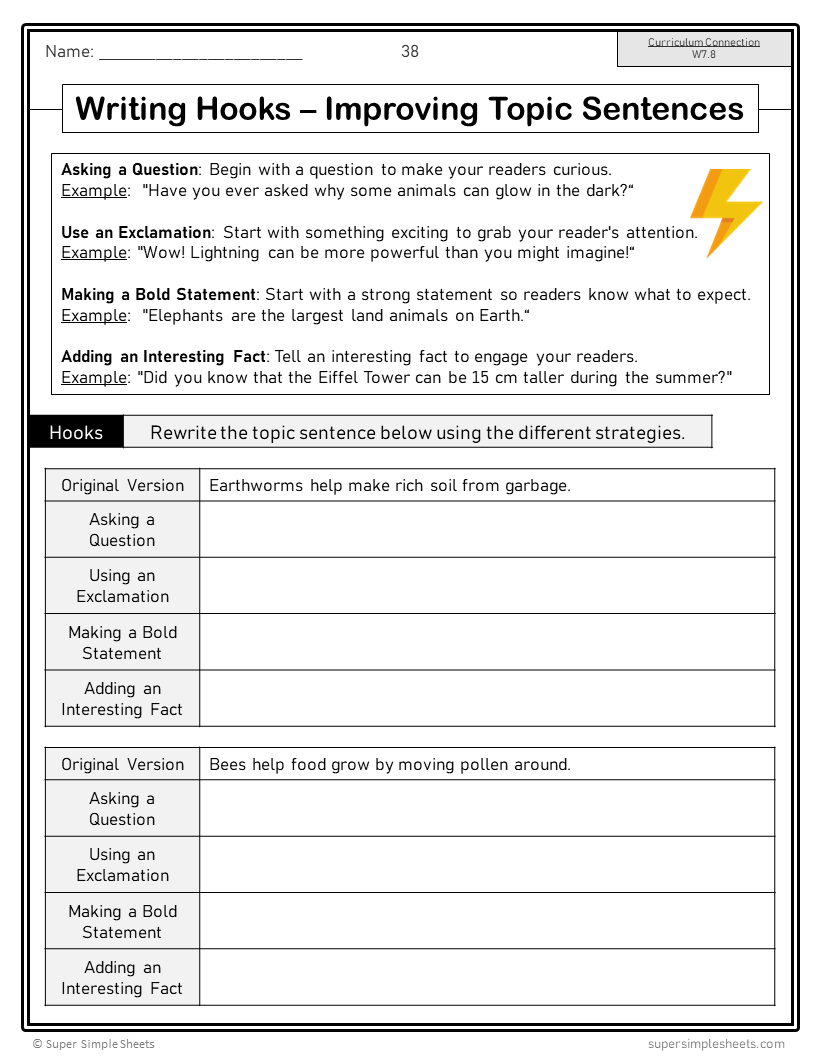 Manitoba Grade 7 Language Arts ELA - FULL YEAR BUNDLE – Super Simple Sheets