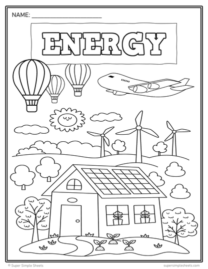 Grade 5 - Energy (Flight and Energy Resources) - Alberta Science - Bundle