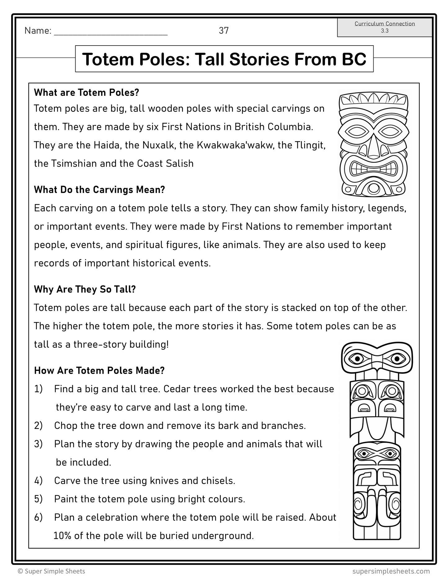 Grade 3 - BC Social Studies - Full Year Bundle - Updated in 2026