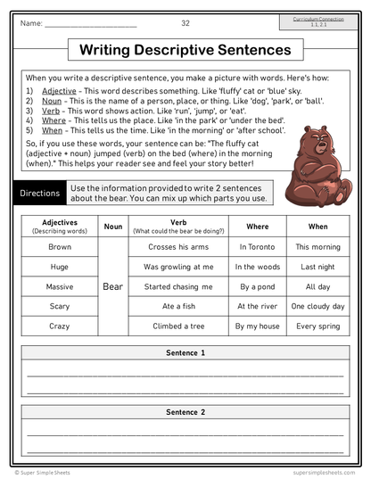 Manitoba Grade 3 Language Arts ELA - FULL YEAR BUNDLE