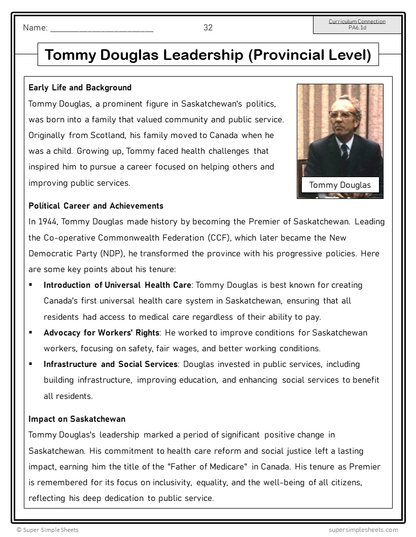 Saskatchewan - Grade 6 - Social Studies - FULL YEAR BUNDLE