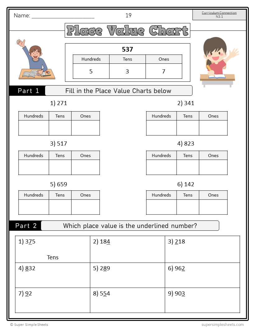 Sk Math Questions Saskatchewan Grade 3 Math - Full Year Bundle – Super Simple Sheets