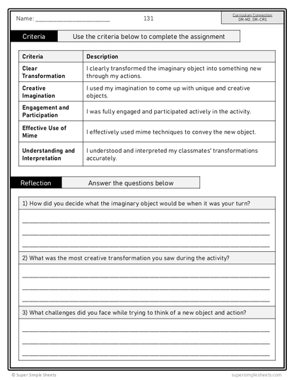 Manitoba Dramatic Arts Curriculum - Grade 7 - Drama unit