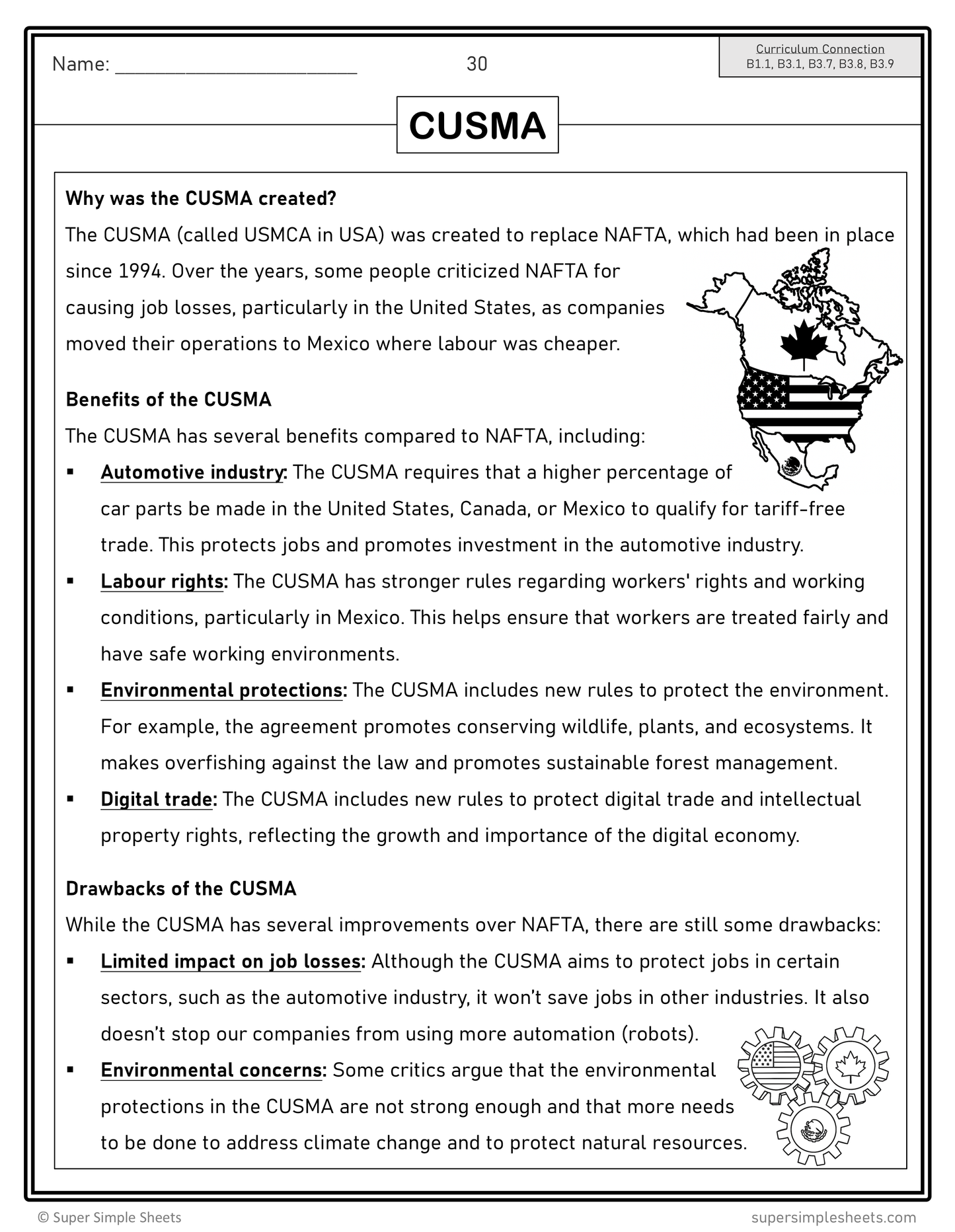 Grade 6 - Canada's Interactions with the Global Community - Ontario S.S - Bundle