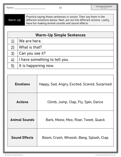 Alberta Fine Arts Curriculum Grade 2 - Drama - Full Year Unit