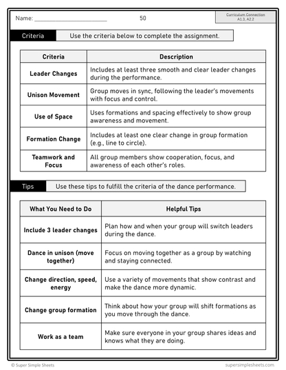 Grade 6 - Ontario The Arts Curriculum - FULL YEAR BUNDLE
