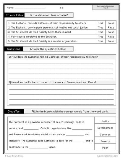 Ontario Catholic Religion - Grade 8 Full Year Bundle