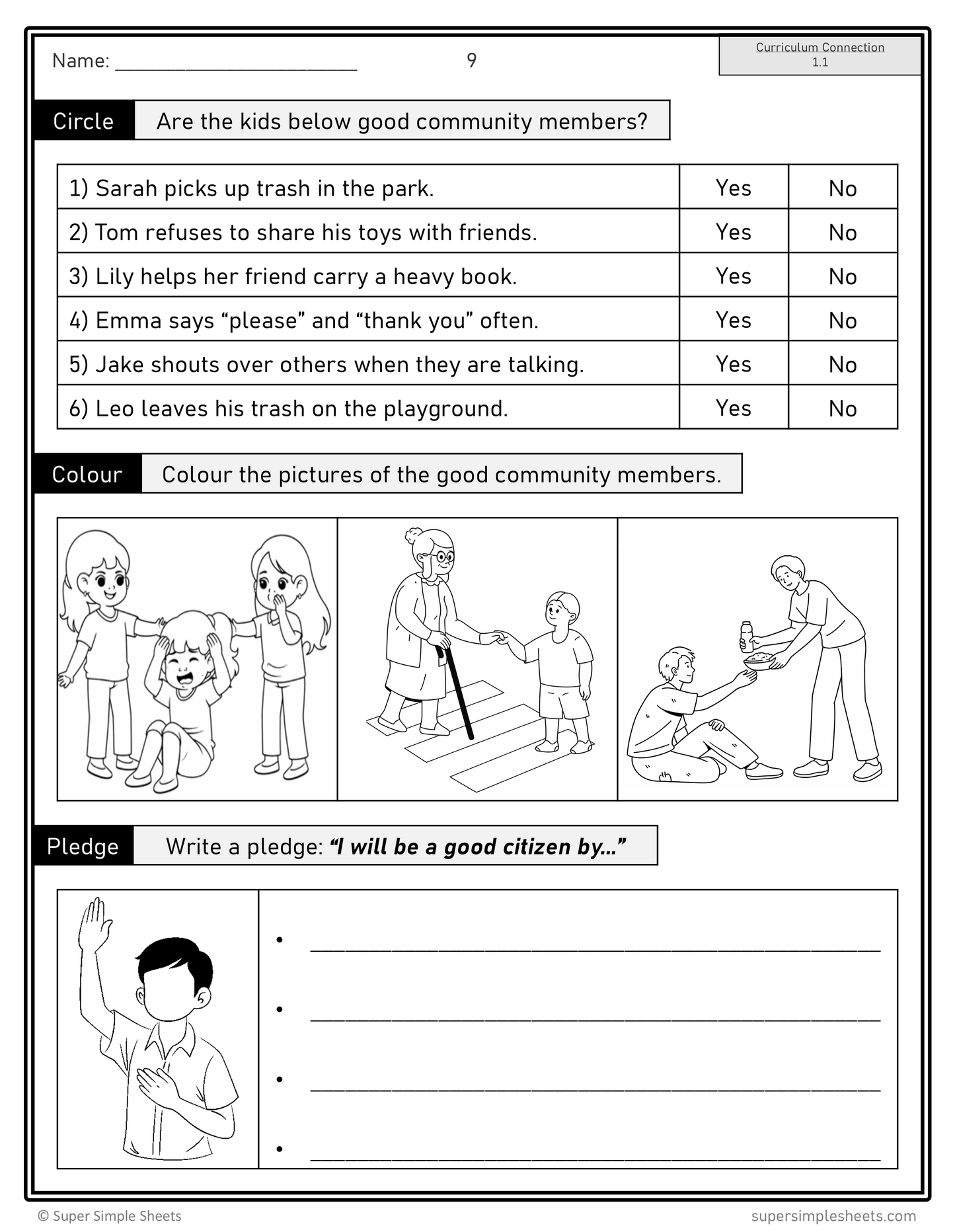 BC Grade 1 Social Studies - Full Year Bundle - Updated in 2026