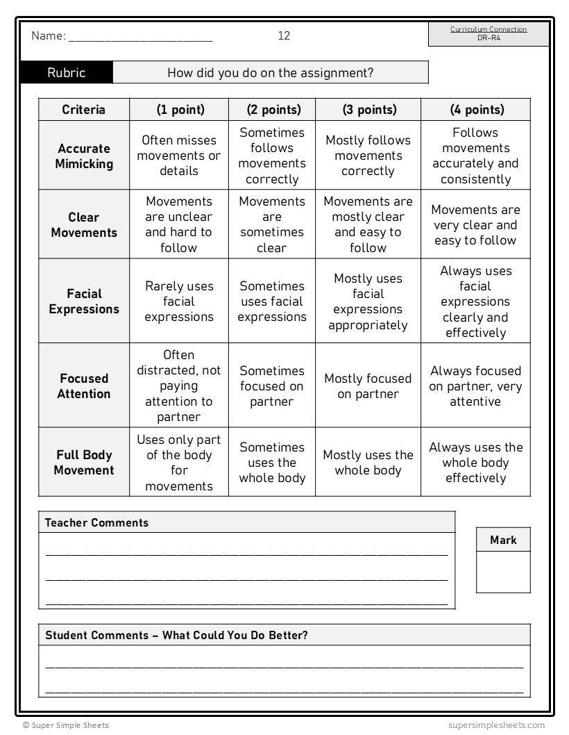 Manitoba Dramatic Arts Curriculum - Grade 5 - Drama unit