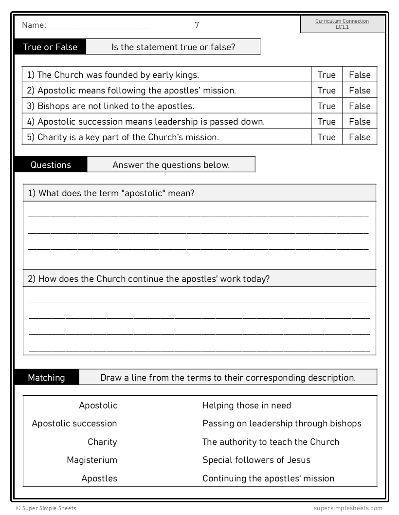Ontario Catholic Religion - Grade 5 Full Year Bundle