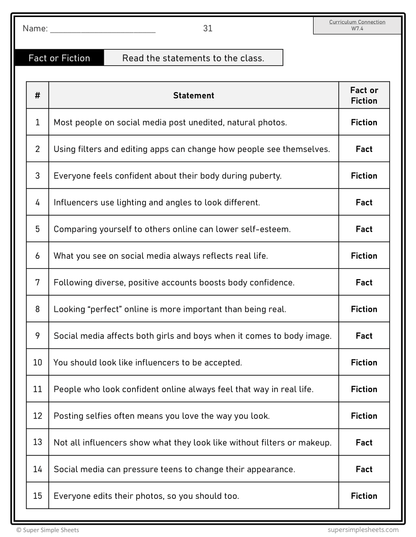 Grade 7 - Alberta Health and Wellness - Lessons/Workbook Mega Bundle