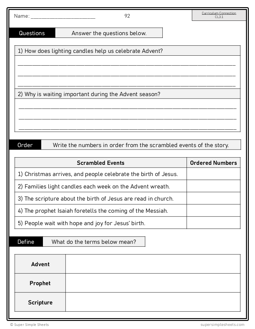 Ontario Catholic Religion - Grade 4 Full Year Bundle