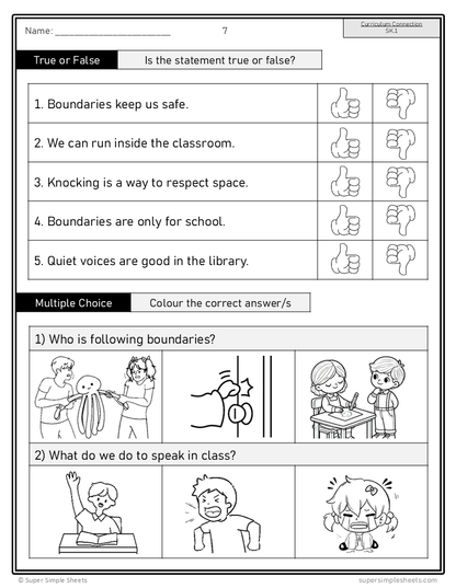 Kindergarten - Alberta Health and Wellness - Lessons/Workbook Mega Bundle