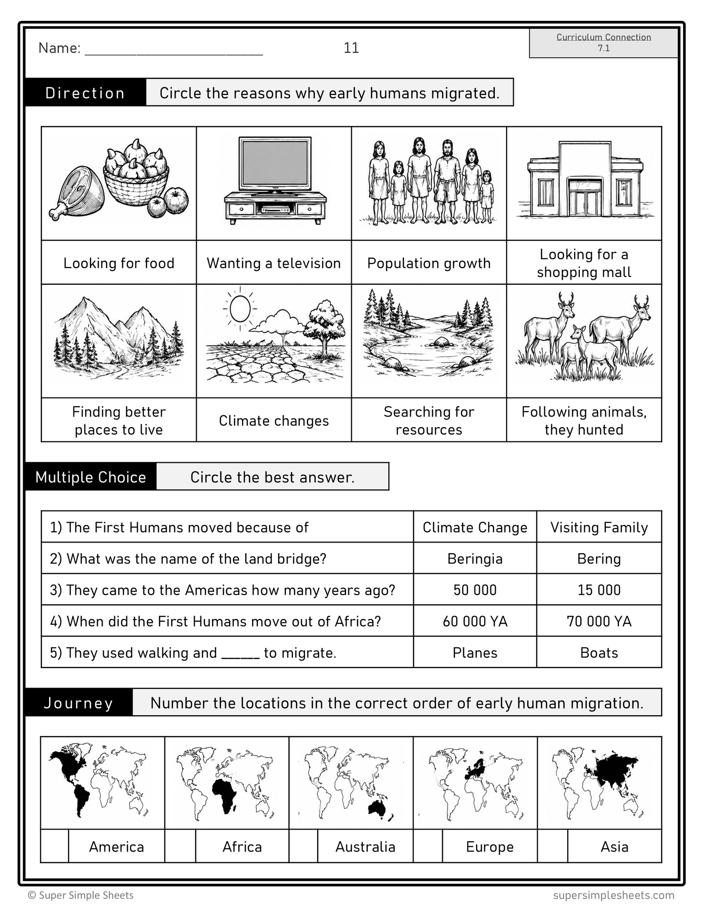 BC Social Studies Grade 7 Full Year Bundle - Updated in 2026