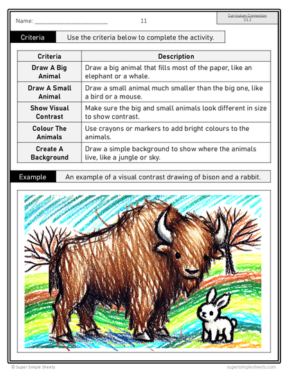 Ontario Arts Curriculum Grade 1 - Visual Arts