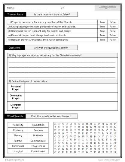 Ontario Catholic Religion - Grade 8 Full Year Bundle