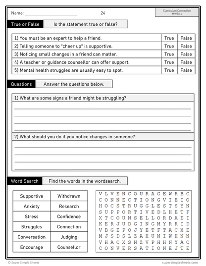 Grade 8 - BC Health Curriculum - FULL YEAR BUNDLE