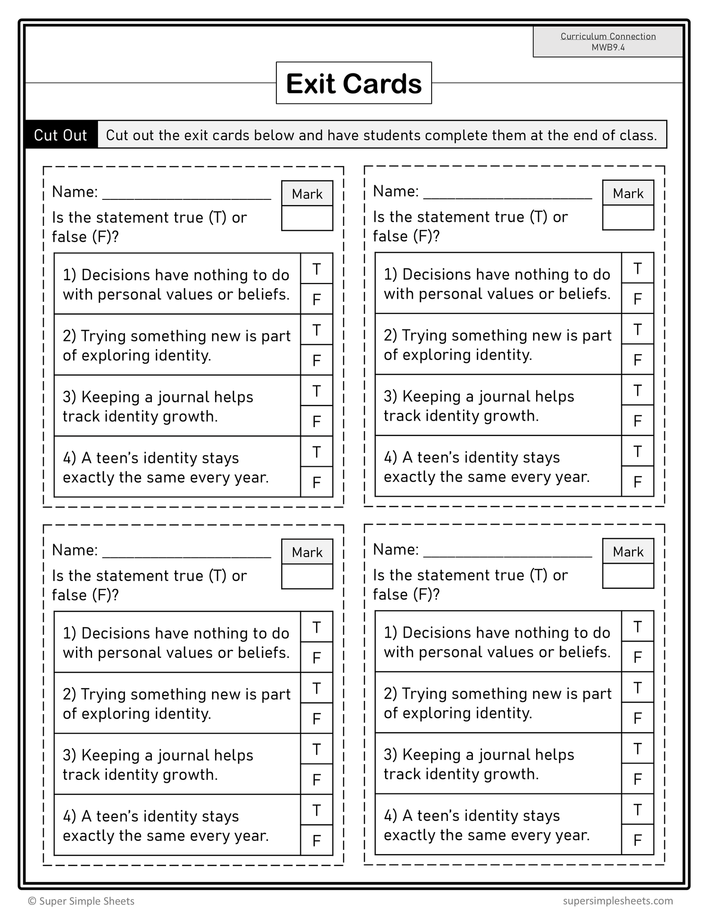 Grade 9 - BC Health Curriculum - FULL YEAR BUNDLE