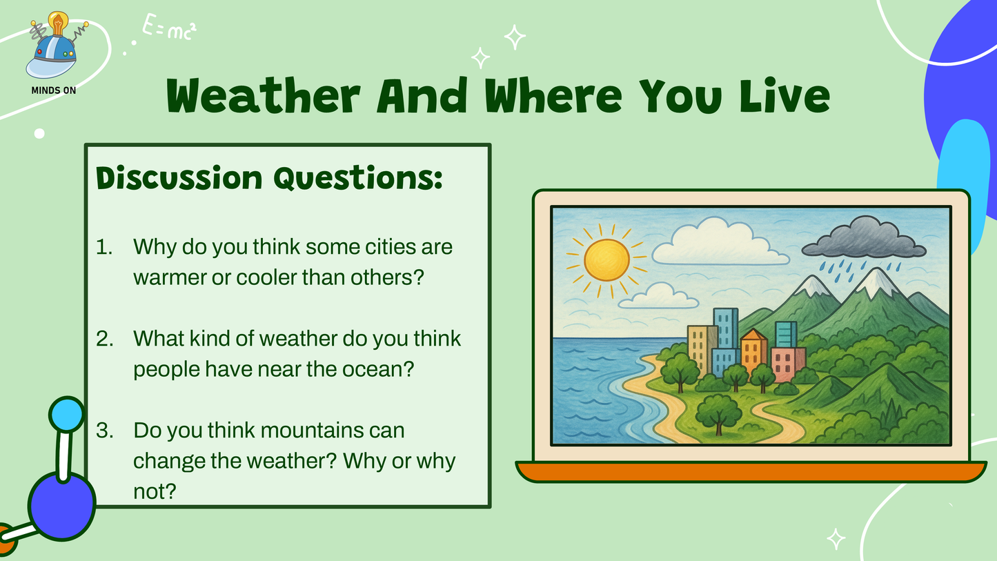 Grade 5 - Earth Systems (Climate & Weather) - Alberta Science Lesson/Work Bundle