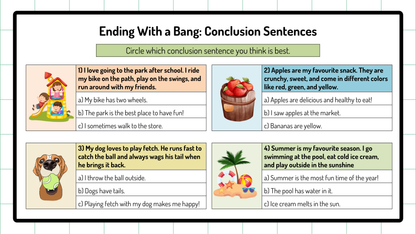Grade 3 - Ontario Language - Google Lesson Slides - Full Year Bundle