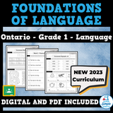 NEW 2023 Ontario Language - Grade 1 - Foundations of Language