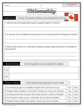 Ontario - Grade 5 - Social Studies - FULL YEAR BUNDLE