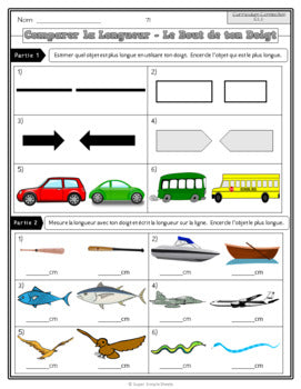 Grade 3 - Full Year Math Bundle - Ontario 2020 Curriculum - FRENCH VERSION