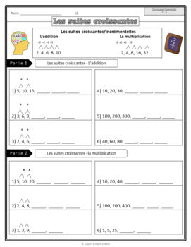 Grade 3 - Full Year Math Bundle - Ontario 2020 Curriculum - FRENCH VERSION