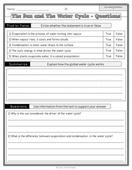 Sw Science Grade 8 Science - Manitoba Grade 8 - FULL YEAR BUNDLE – Super Simple Sheets